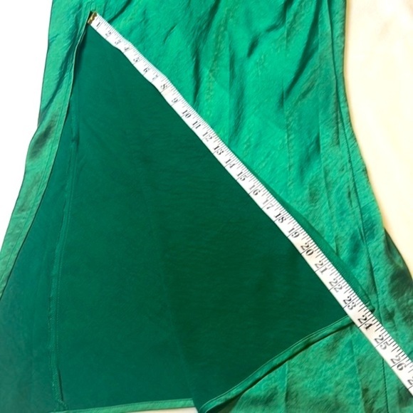 Walk the Line Emerald Green Slip Dress- LIONESS- Size  L NWOT - Picture 11 of 15